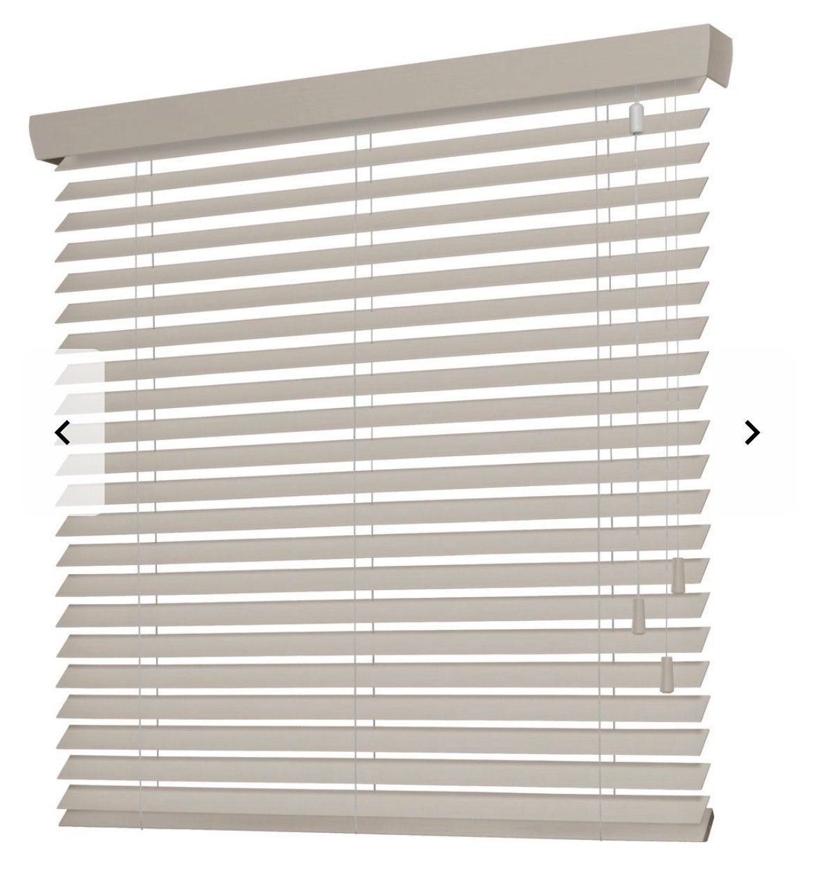 Harmony Houten Jaloezie met Privacysluiting 50mm - Taupe, Ophalen, Zo goed als nieuw, Bruin