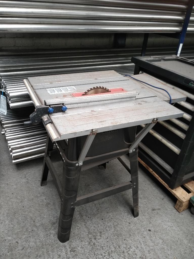 FERM FZT250EN Cirkelzaagtafel, Doe-het-zelf en Verbouw, Ophalen, Gebruikt, Cirkelzaag, Ferm