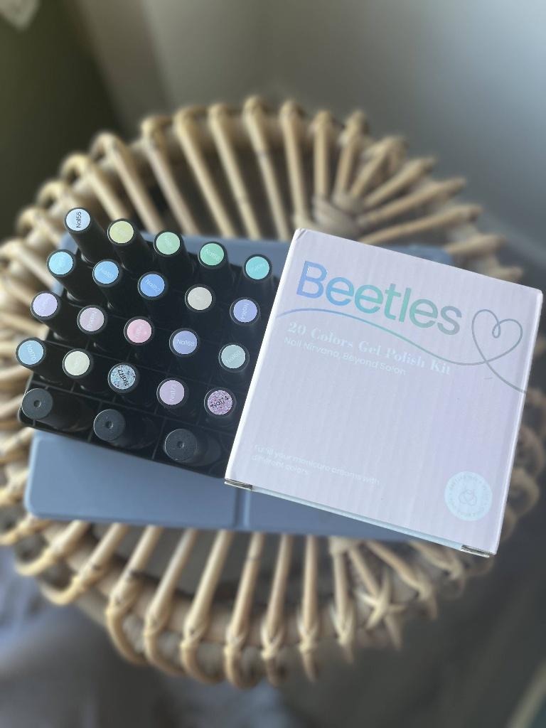20 Colors Gel Polish Kit from Beetles, Ophalen of Verzenden, Gebruikt, Handen en Nagels, Make-up