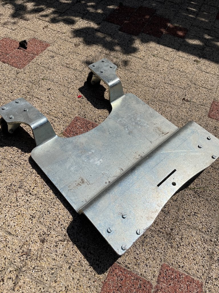 Zware Kwaliteit Motormover / Middenbok Mover (Verzinkt), Ophalen