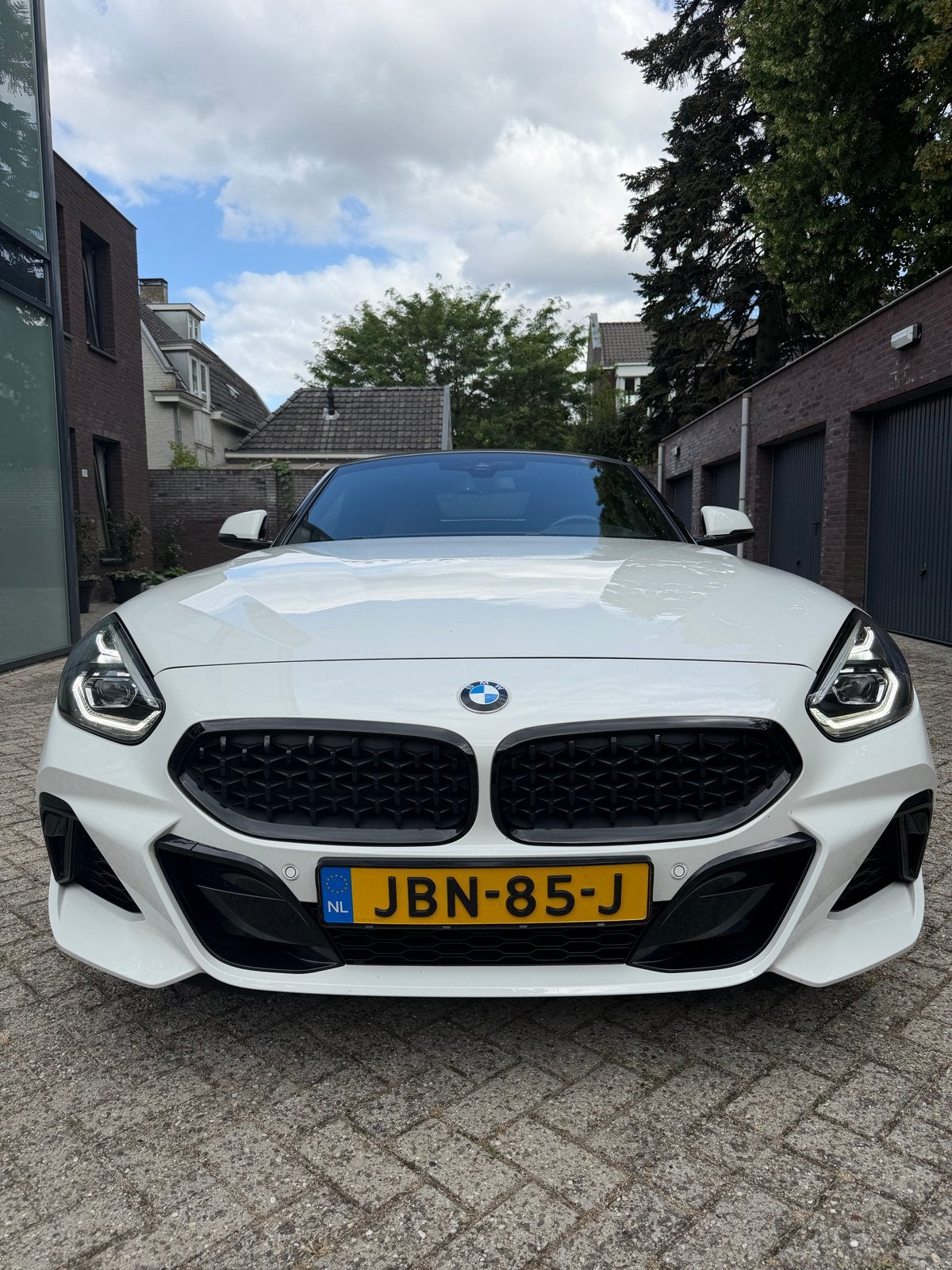 BMW Z4 M40i 340pk Aut 2019 Wit, Auto's, Automaat, Achterwielaandrijving, Parkeerassistent, Cabriolet