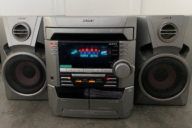 SONY HCD-BX2 stereo set, Gebruikt, Tuner of Radio, Sony, Losse componenten