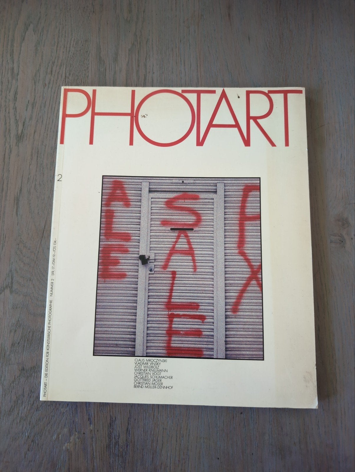 PHOTTART 2 - Fotografie tijdschrift, Boeken, Ophalen of Verzenden, Gelezen, Fotografie algemeen, Diverse auteurs