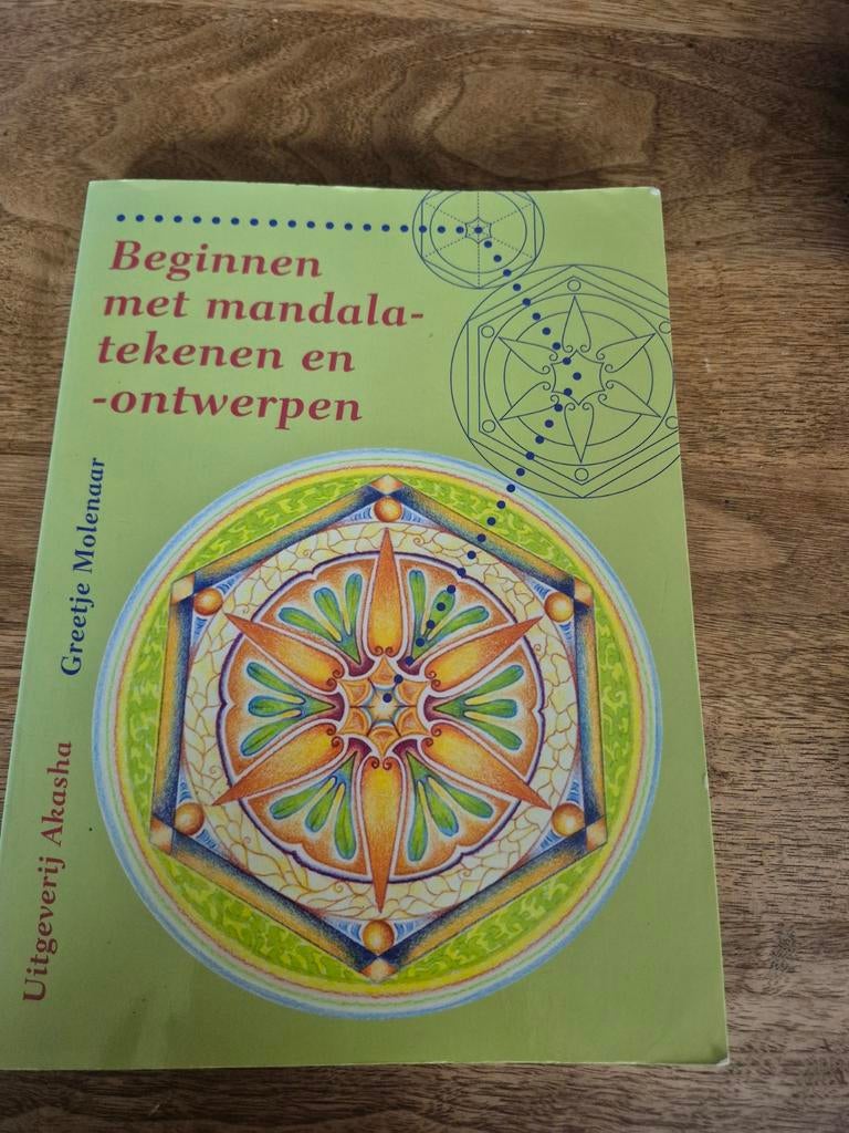 G. Molenaar - Beginnen met mandala-tekenen en -ontwerpen, Ophalen of Verzenden, Zo goed als nieuw, Instructieboek, G. Molenaar
