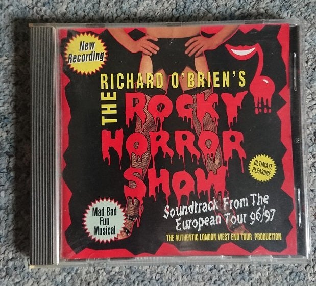 CD Rocky Horror Show - Richard O'Brien's European Tour 96/97, Ophalen, Inclusief boekje, Gebruikt, Soundtrack