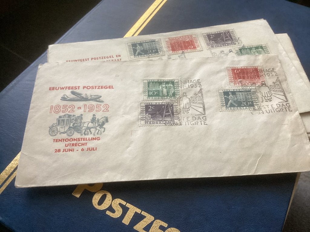 No3917 E10 gewist adres Nederland jaargangen fdc 1963 tm, Ophalen of Verzenden, Onbeschreven, Nederland