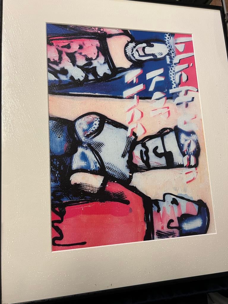 Herman Brood zeefdruk 3x, Antiek en Kunst, Kunst | Litho's en Zeefdrukken, Ophalen of Verzenden