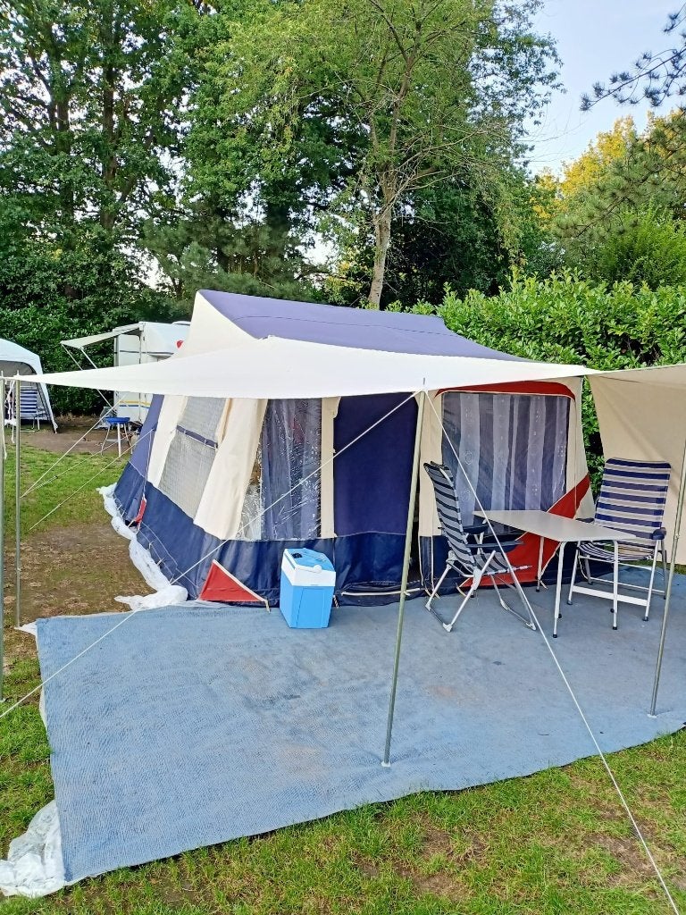 Jamet Jametic 123 opzetsysteem, Caravans en Kamperen, Vouwwagens, Ophalen, Meerkleurig, Aanwezig, Meer dan 6
