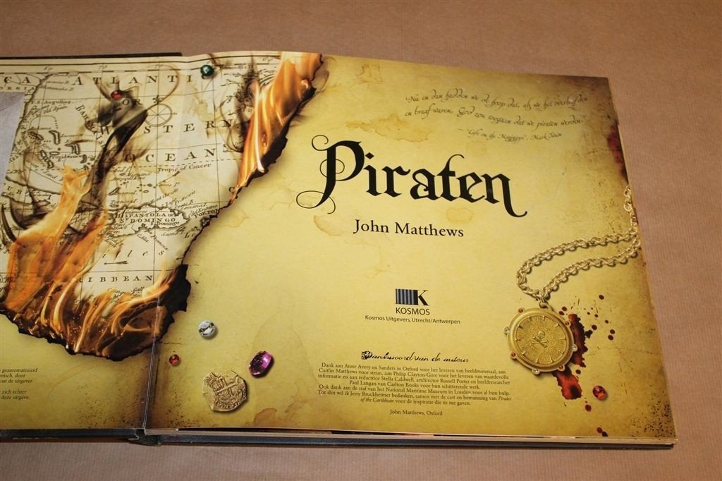 Piraten — Geschiedenis van Piraterij met Flapjes en Briefjes, Ophalen of Verzenden, Gelezen