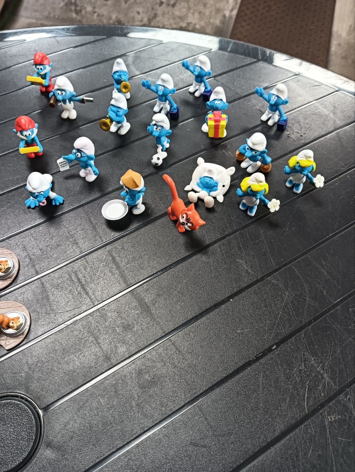 Grote verzameling Smurfen, Sneeuwwitje en meer figuren, Verzamelen, Ophalen, Gebruikt