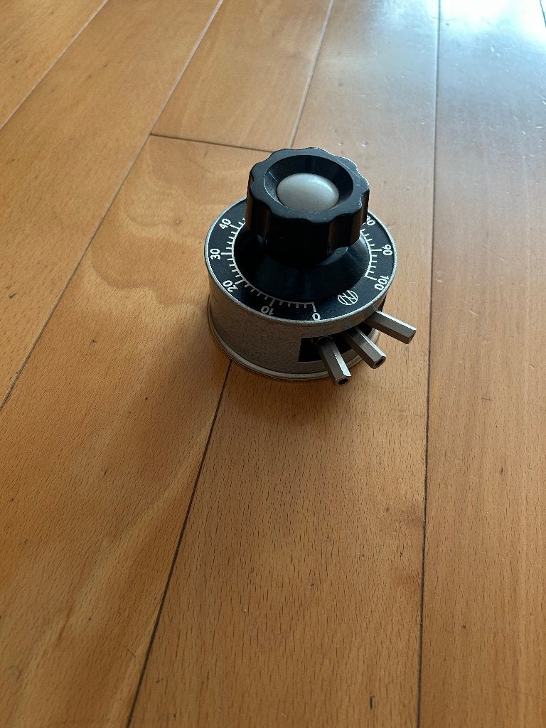 Draadgewonden potmeter 50 Ohm, 10W, Ophalen of Verzenden, Gebruikt, Toebehoren
