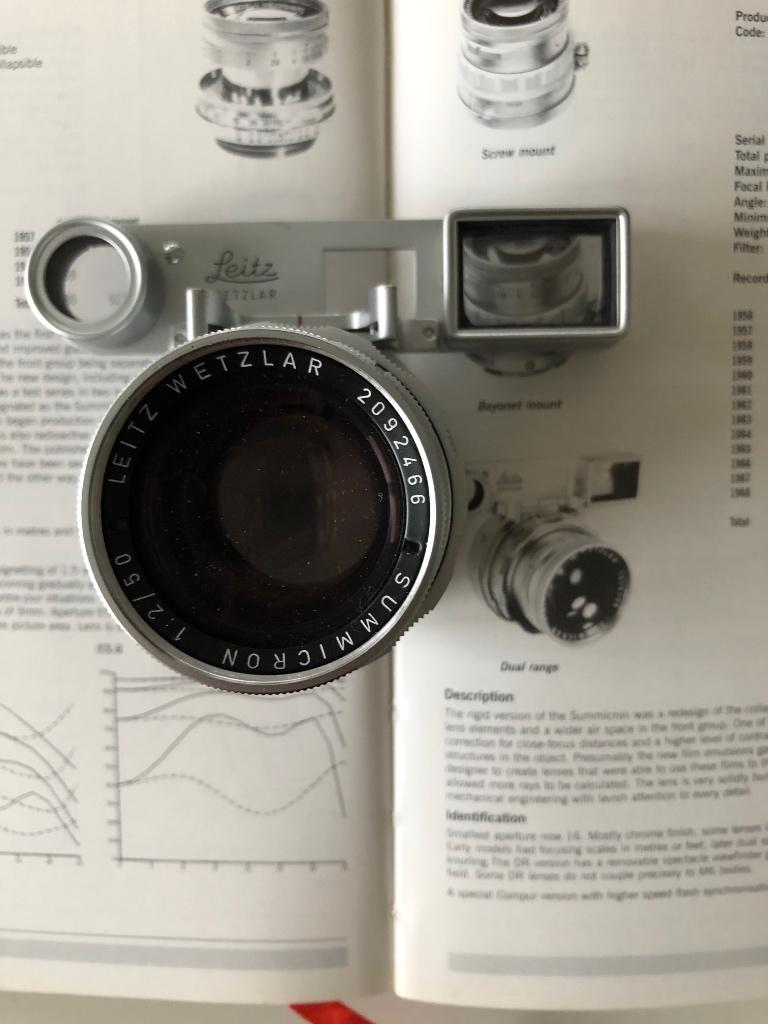 Leica Leitz Summicron DR 50mm (recente CLA) M vatting, Ophalen, Standaardlens