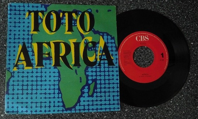 Toto - Africa & we made it (EUR. 1990) (vanaf € 7,50), Ophalen of Verzenden, Zo goed als nieuw, 7 inch, Pop