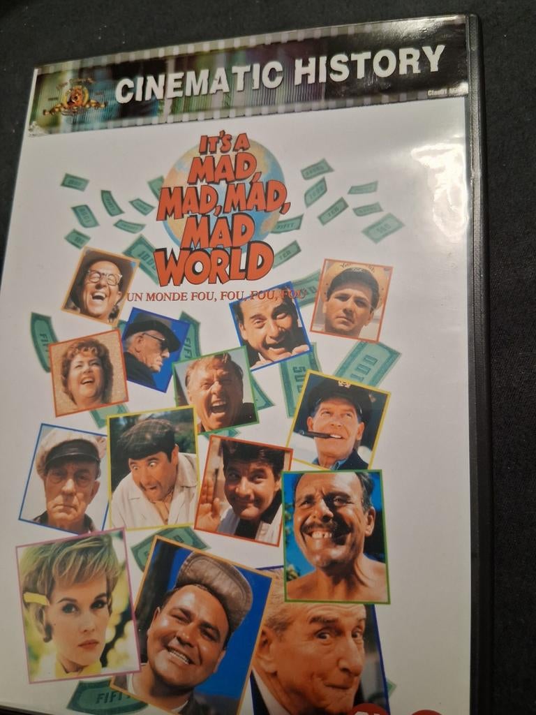 It's a Mad, Mad, Mad, Mad World DVD - Komedie Klassieker, Cd's en Dvd's, Dvd's | Thrillers en Misdaad, Gebruikt, Overige genres