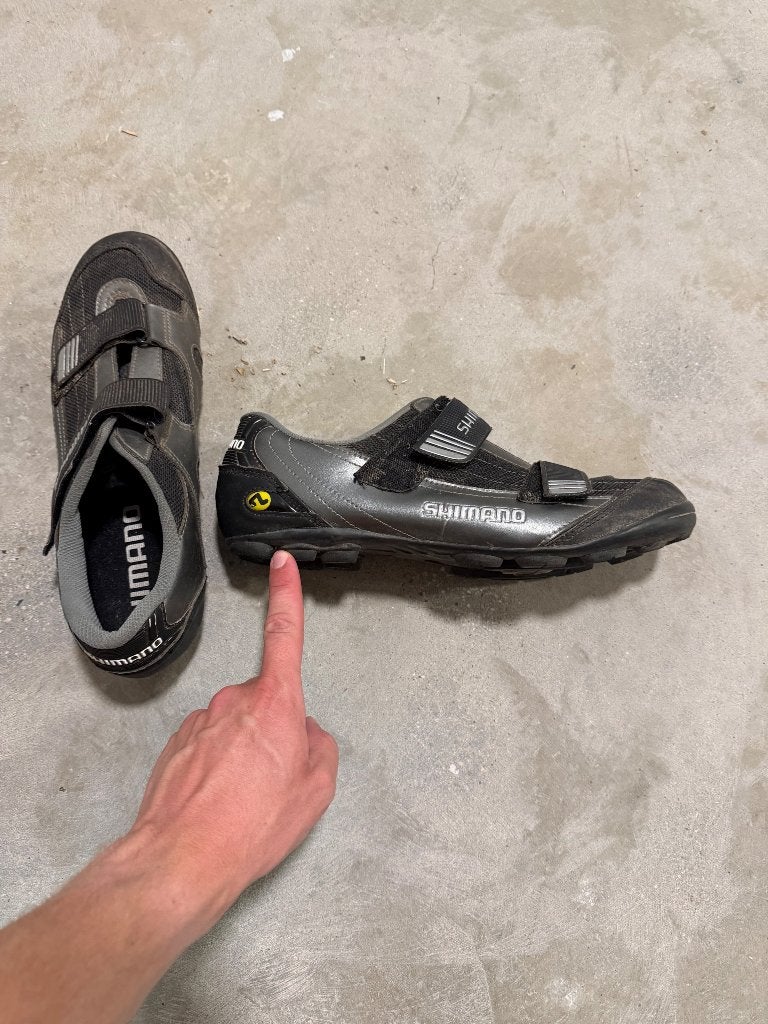 Shimano SPD mountain/gravel schoenen maat 47, Ophalen, Gebruikt, Schoenen, Overige maten