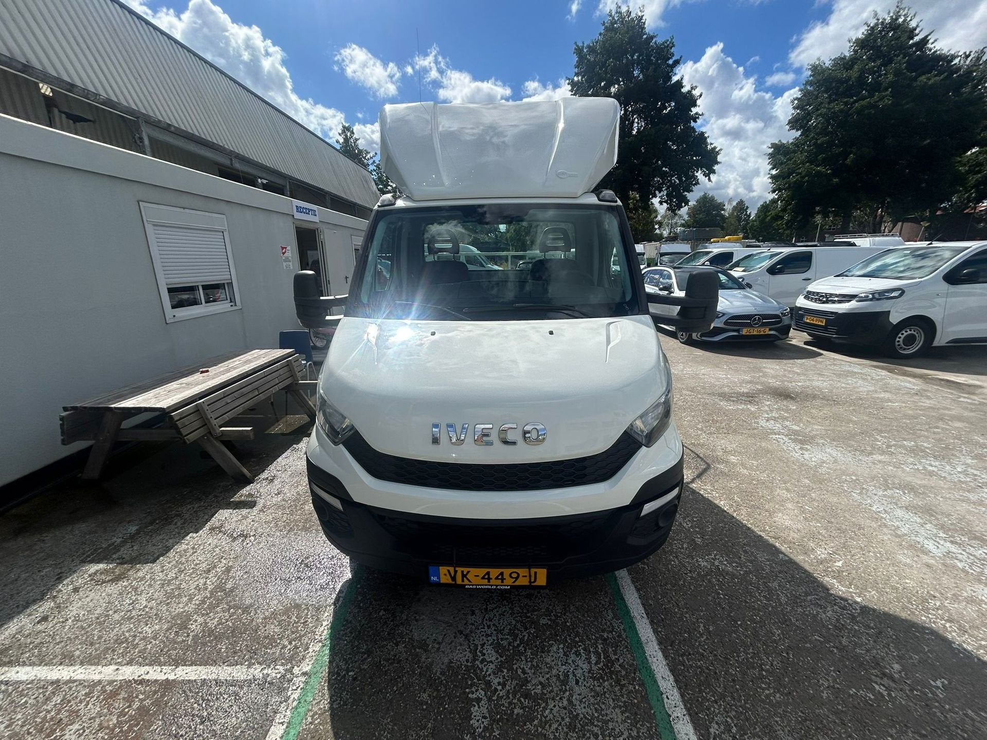 Iveco Daily 40C17 3.0 300 complete combi trailer bouwjaar !, Auto's, Euro 5, Achterwielaandrijving, Gebruikt, 4 cilinders