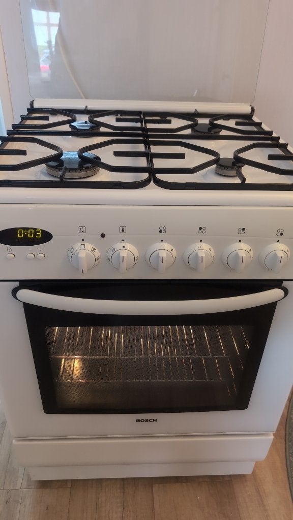 bosch gasfornuis, Ophalen, Gebruikt, 4 kookzones, Gas