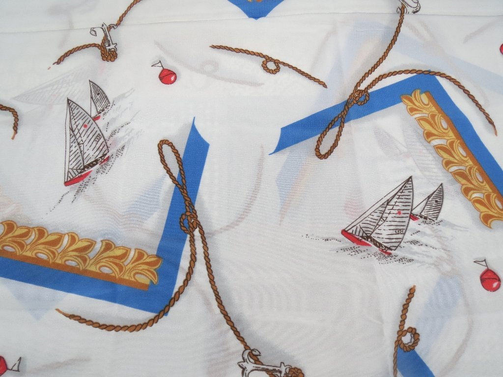 Lap zomerstof boot, Hobby en Vrije tijd, Stoffen en Lappen, Bruin, 120 cm of meer, Nieuw, Ophalen of Verzenden