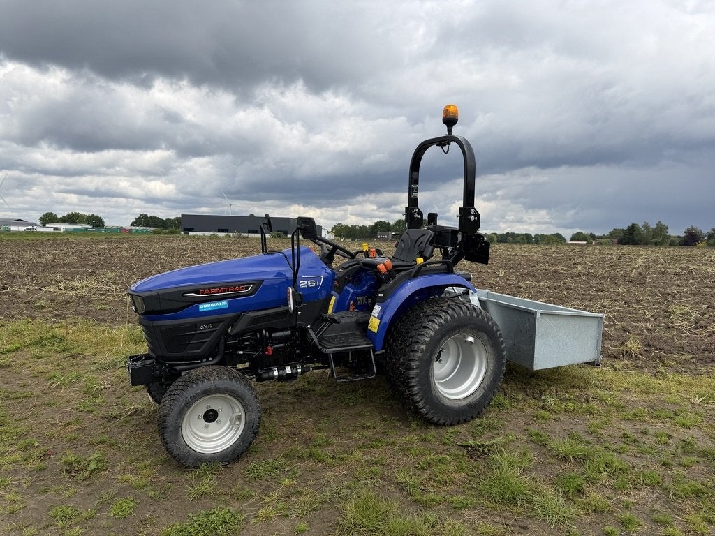 Farmtrac FT26 HST minitractor DEMO 2026 38 uur incl grondbak, Overige merken, Tot 2500