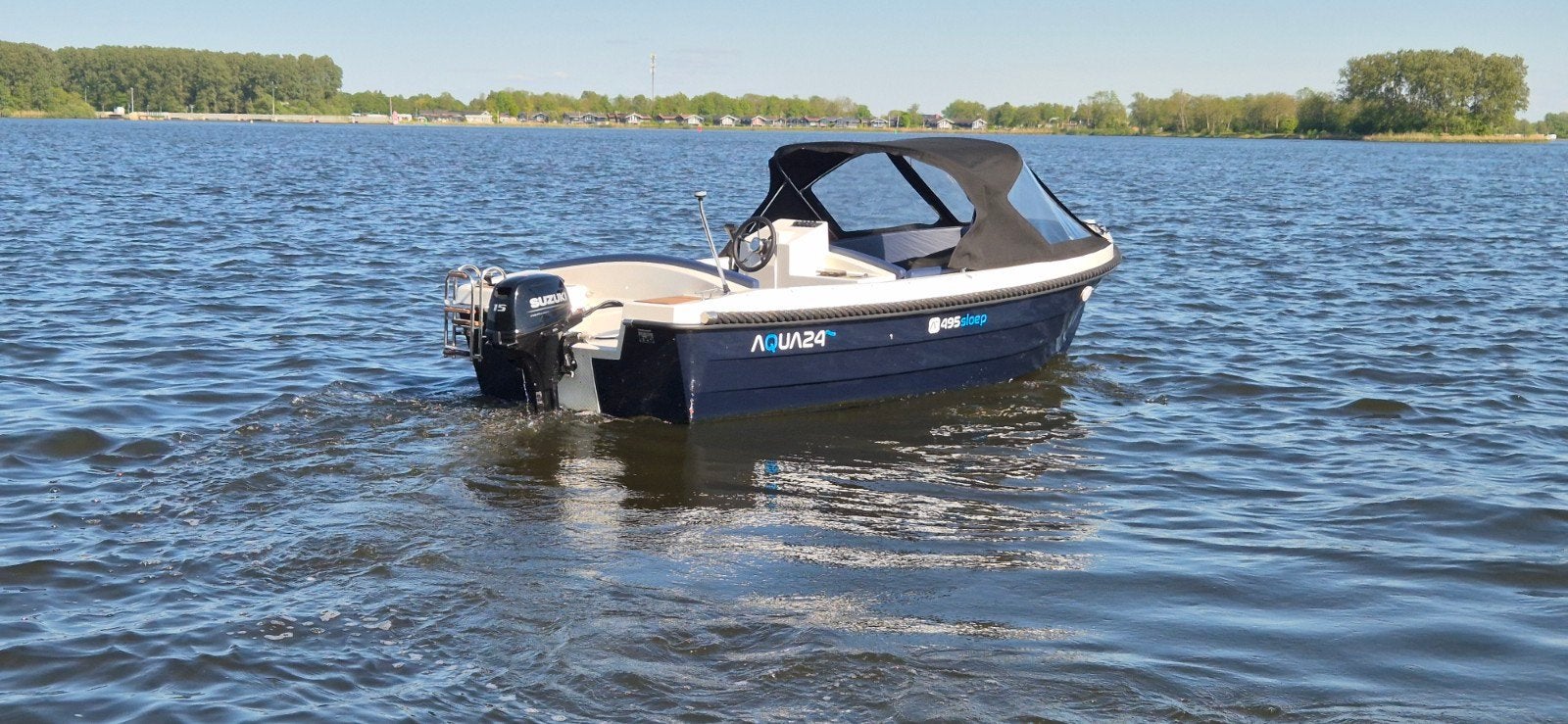 Luxe sloep nieuw leverbaar. DEMO met 15pk vaarklaar., Ophalen, Trailer