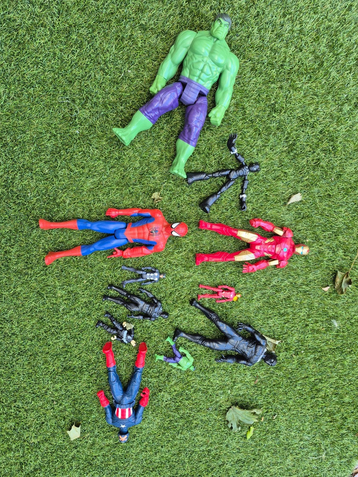 spidermanpop, hulk  catwomen enz., Ophalen