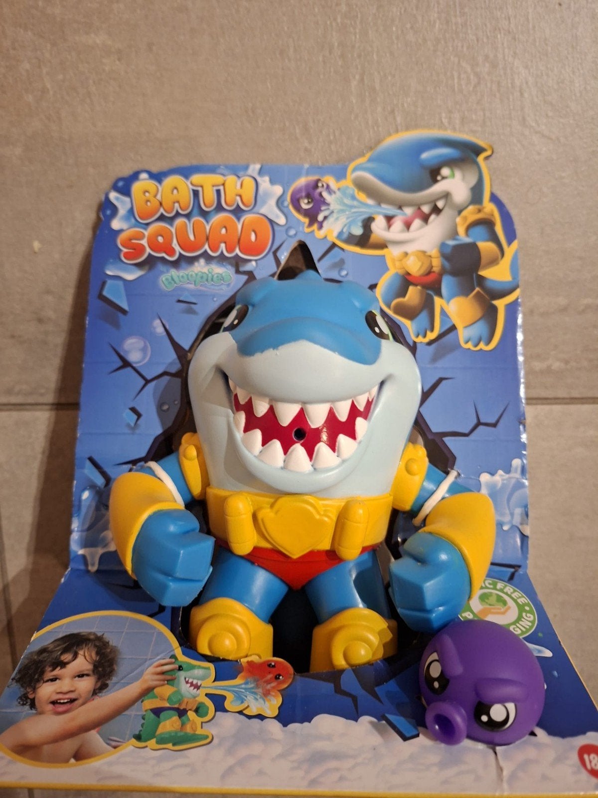 Bath Squad Bloopies Sharky Badspeelgoed, Overige merken, Dierenspeelgoed, Nieuw, Ophalen of Verzenden