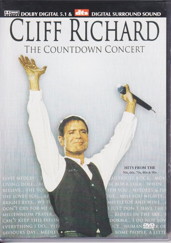 Cliff Richard - The countdown concert, Alle leeftijden, Ophalen of Verzenden, Zo goed als nieuw