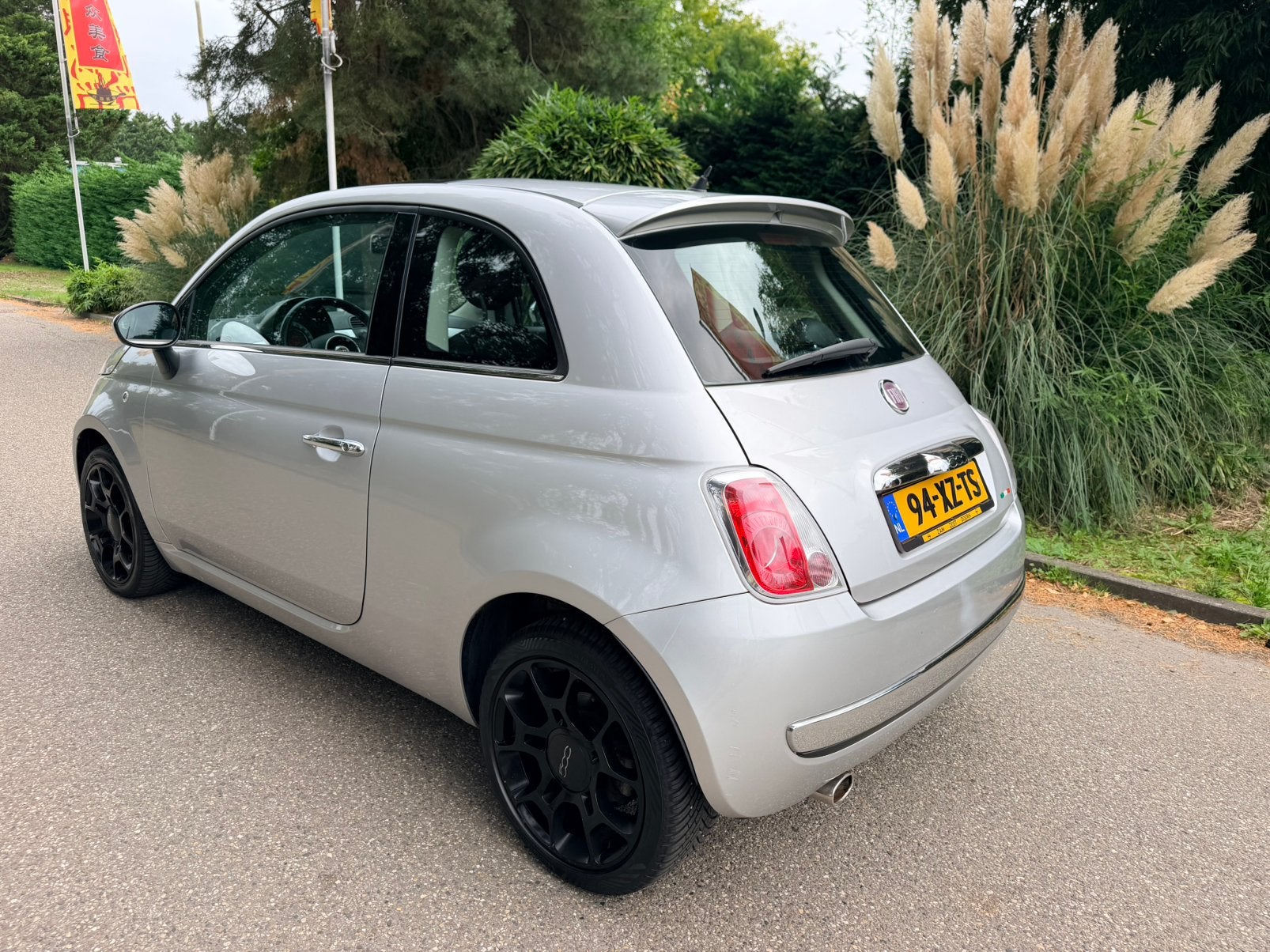 Fiat 500 1.4 16V 73KW C 101pk UNIEK!!! 65105 km N.A.P LEDER, Voorwielaandrijving, USB, 4 cilinders, 4 stoelen