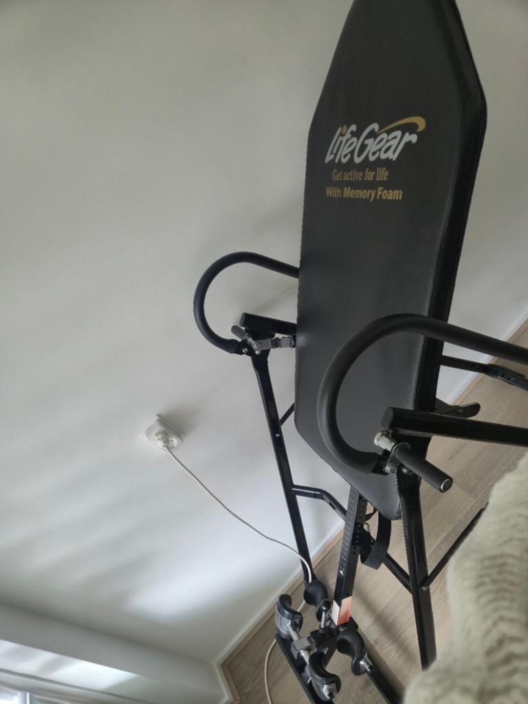 Life Gear Inversiebank - Rugtrainer voor thuisgebruik, Sport en Fitness, Ophalen of Verzenden, Buik