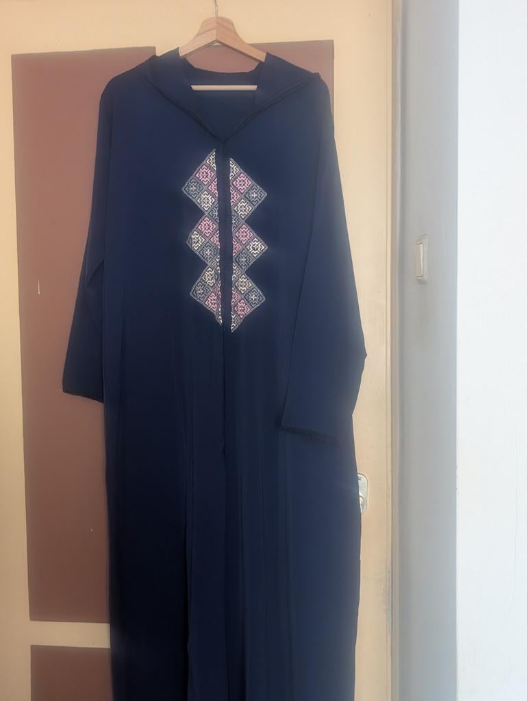 Marokkaans jurk djellaba of kaftan, Ophalen of Verzenden, Zo goed als nieuw, Maat 38/40 (M), Overige typen