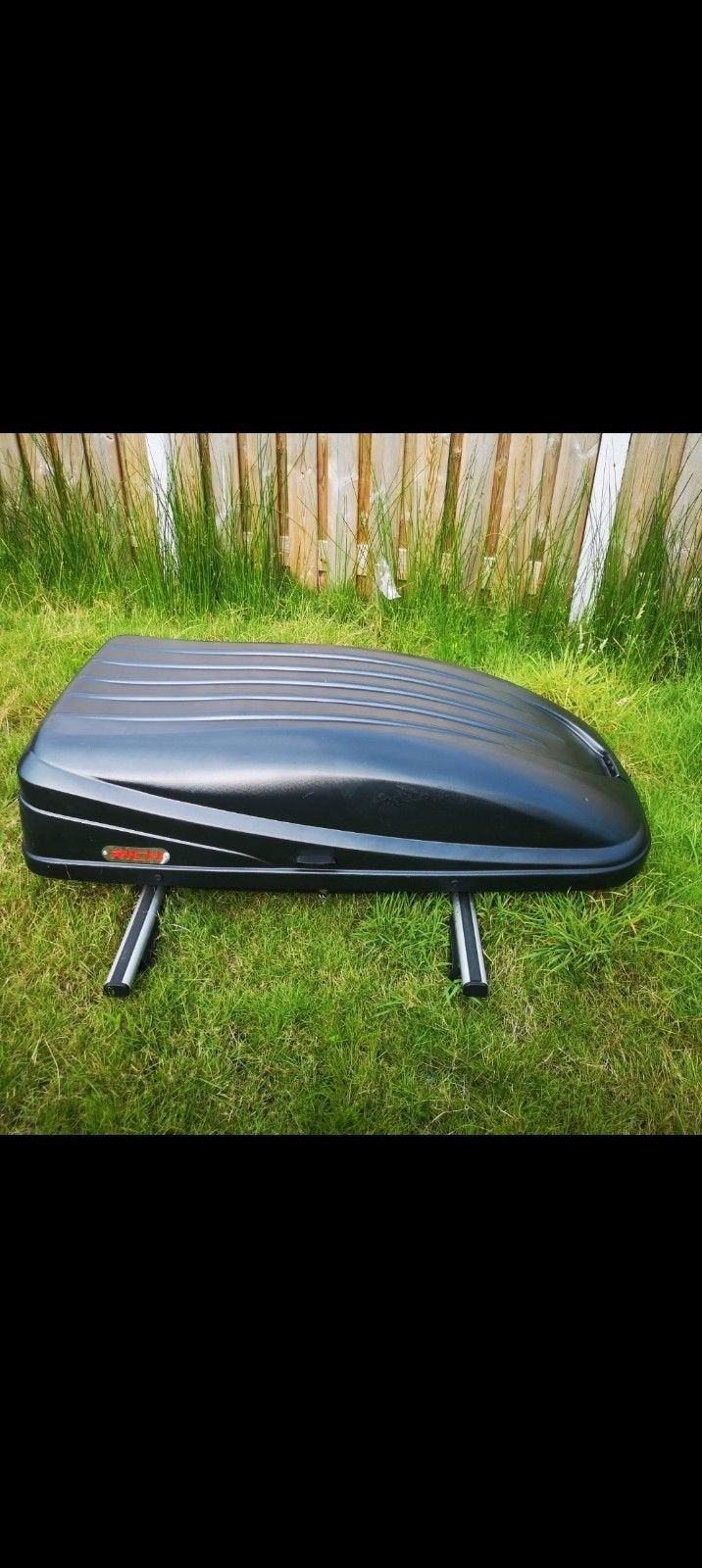 Te koop ,Rich Dakkoffer met Open Rails compleet - Extra Bag, Ophalen of Verzenden, Gebruikt