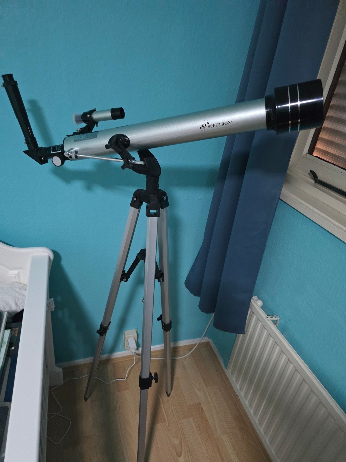 Telescoop Spectron 700-60 met statief en extra's, Audio, Tv en Foto, Optische apparatuur | Telescopen, Lenzentelescoop (refractor)