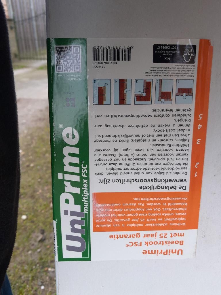 Boeidelen Uniprime en ceder, Doe-het-zelf en Verbouw, Ophalen, Nieuw, Hout, Minder dan 20 mm
