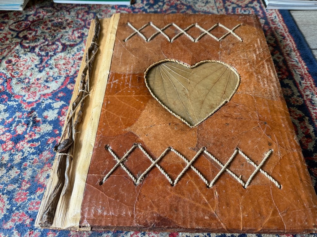 Oud Fotoalbum uit Indonesië met 49 Grote Foto's., Natuur, Foto, Ophalen of Verzenden, Zo goed als nieuw