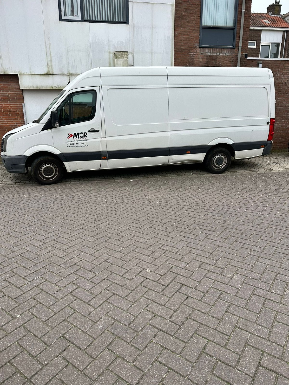 Volkswagen Crafter 32 109pk euro 6 Rijdt goed €7500, Auto's, 4 cilinders, Volkswagen, Wit, Origineel Nederlands