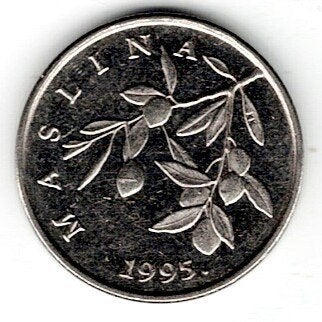 26-1634 Kroatie 20 lipa 1995, Postzegels en Munten, Verzenden, Overige landen, Losse munt