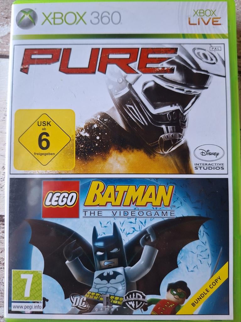 Pure & LEGO Batman: The Videogame (Xbox 360), Avontuur en Actie, Gebruikt, 1 speler, Eén computer