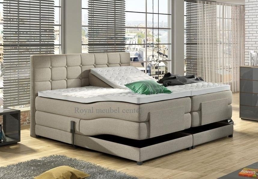 Elektrisch complete bedden set-Aanbeding-va.€1199.-, Ophalen, Verstelbaar, 90 cm, Hout