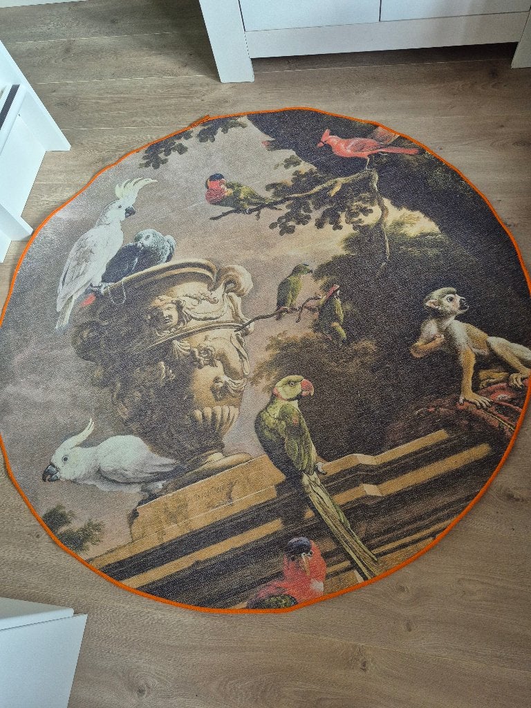 Rond vloerkleed - MOMO - Dutch Masters, Kinderen en Baby's, Ophalen, Gebruikt, Kleed of Kussen