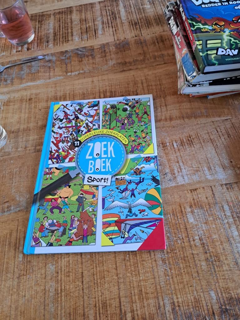 Zoekboek Sport! - Superleuke zoekplaten, Ophalen of Verzenden, Gelezen, Onbekend, Balsport