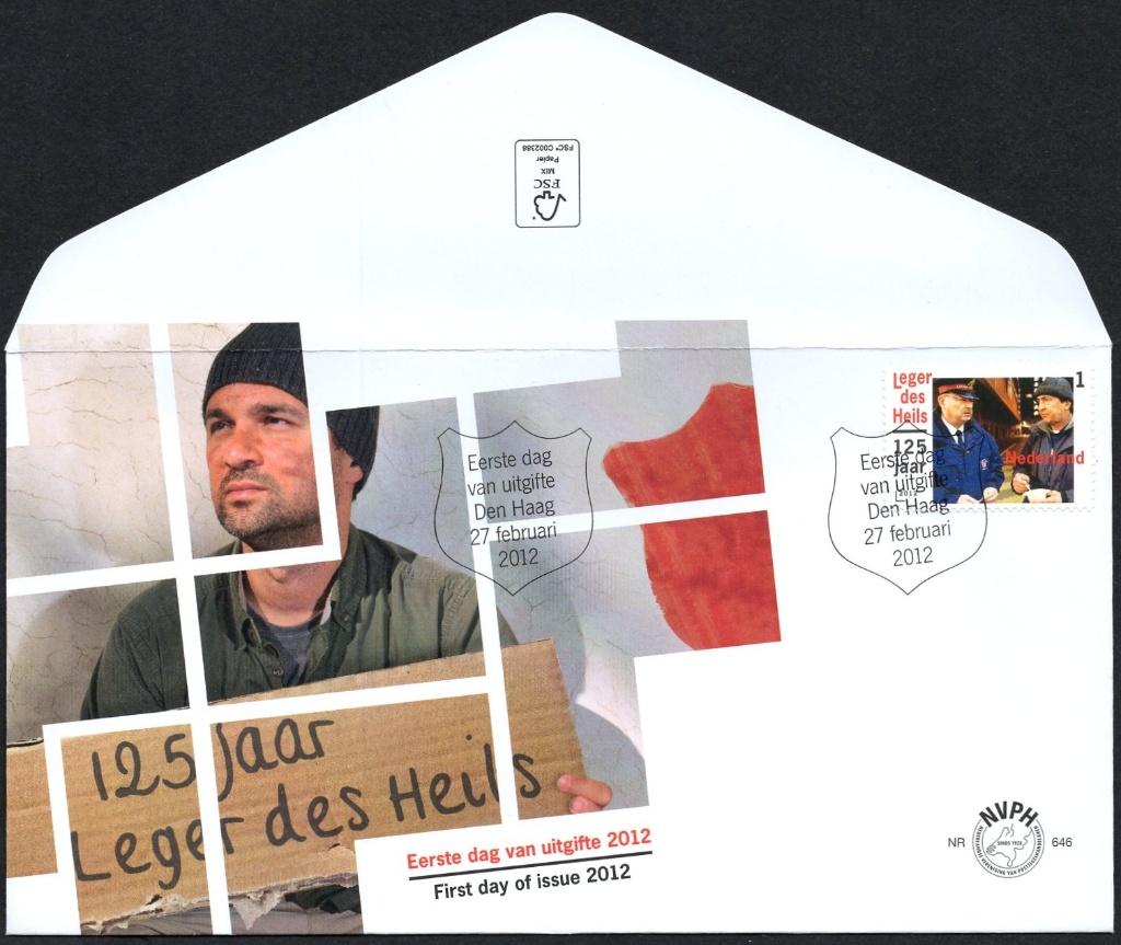 E646 - 125 jaar Leger des Heils, Postzegels en Munten, Verzenden, Onbeschreven, Nederland