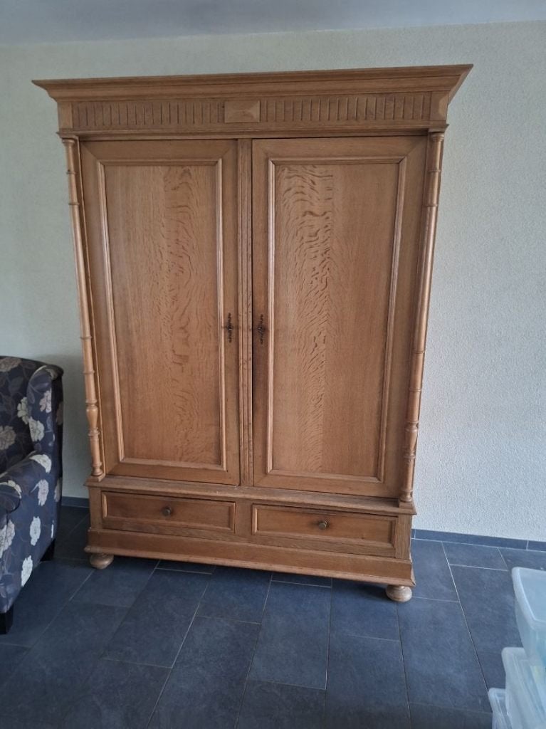 eiken kast, Ophalen, Gebruikt, Eikenhout, 50 tot 75 cm