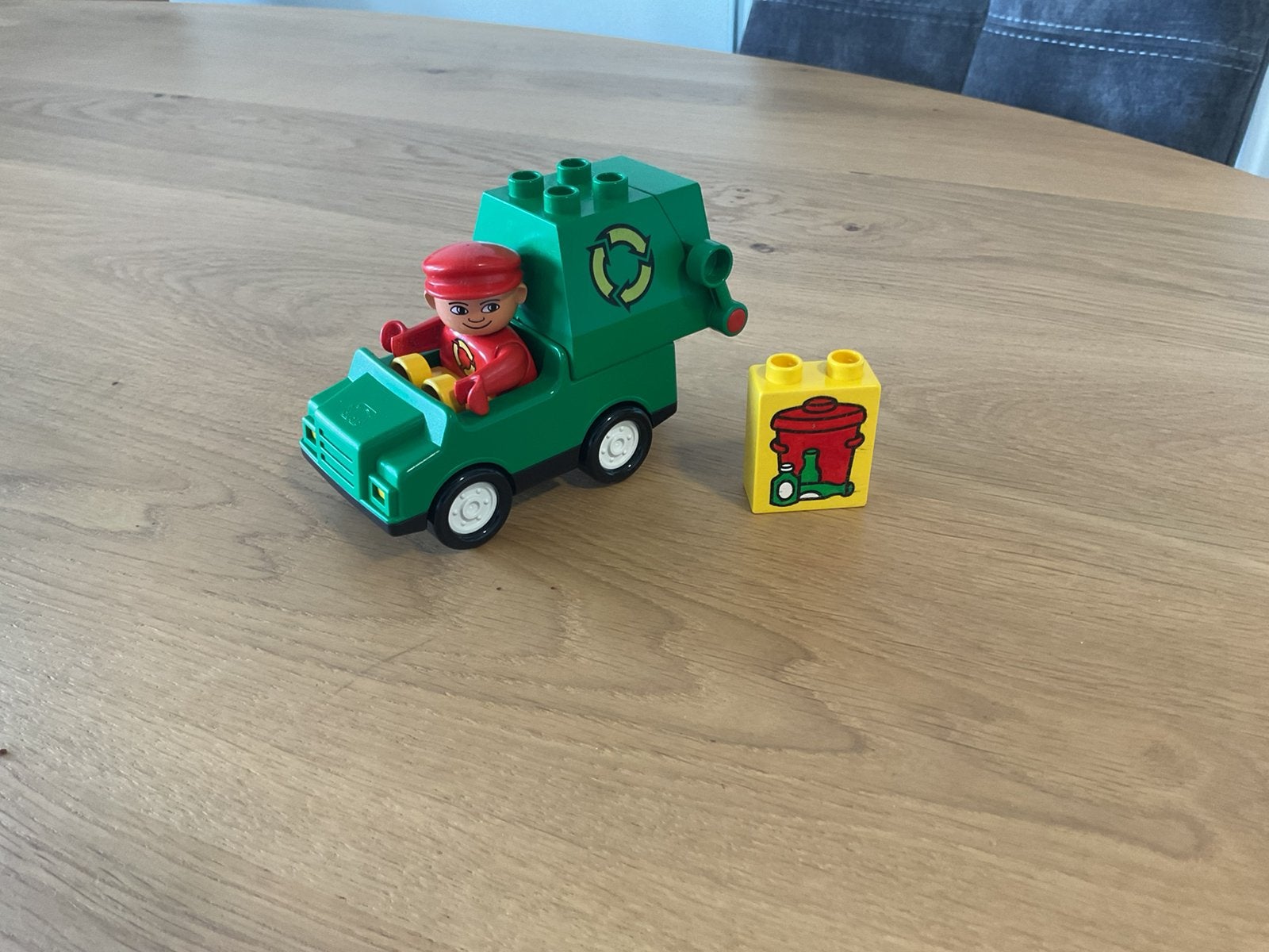 Duplo : Vuilniswagen - 2613, Ophalen, Gebruikt, Duplo