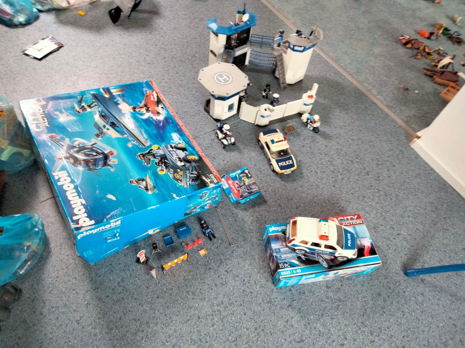 Zeer groot set van politie bureau van Playmobil., Ophalen of Verzenden