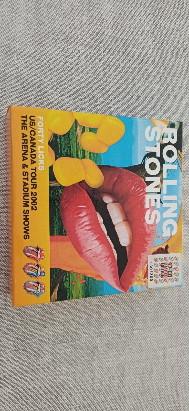 Rolling Stones - Forty Licks US/Canada Tour 2002 (17 CD), Cd's en Dvd's, Rock, Boxset, Verzenden, Inclusief boekje