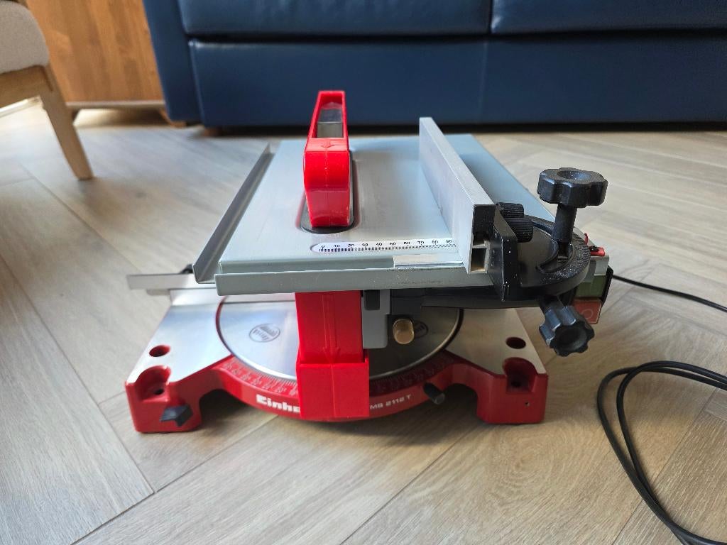 Afkort/tafelzaag te koop Einhell TC-MS 2112 T, Doe-het-zelf en Verbouw, Gereedschap | Zaagmachines, Ophalen, Gebruikt, Einhell