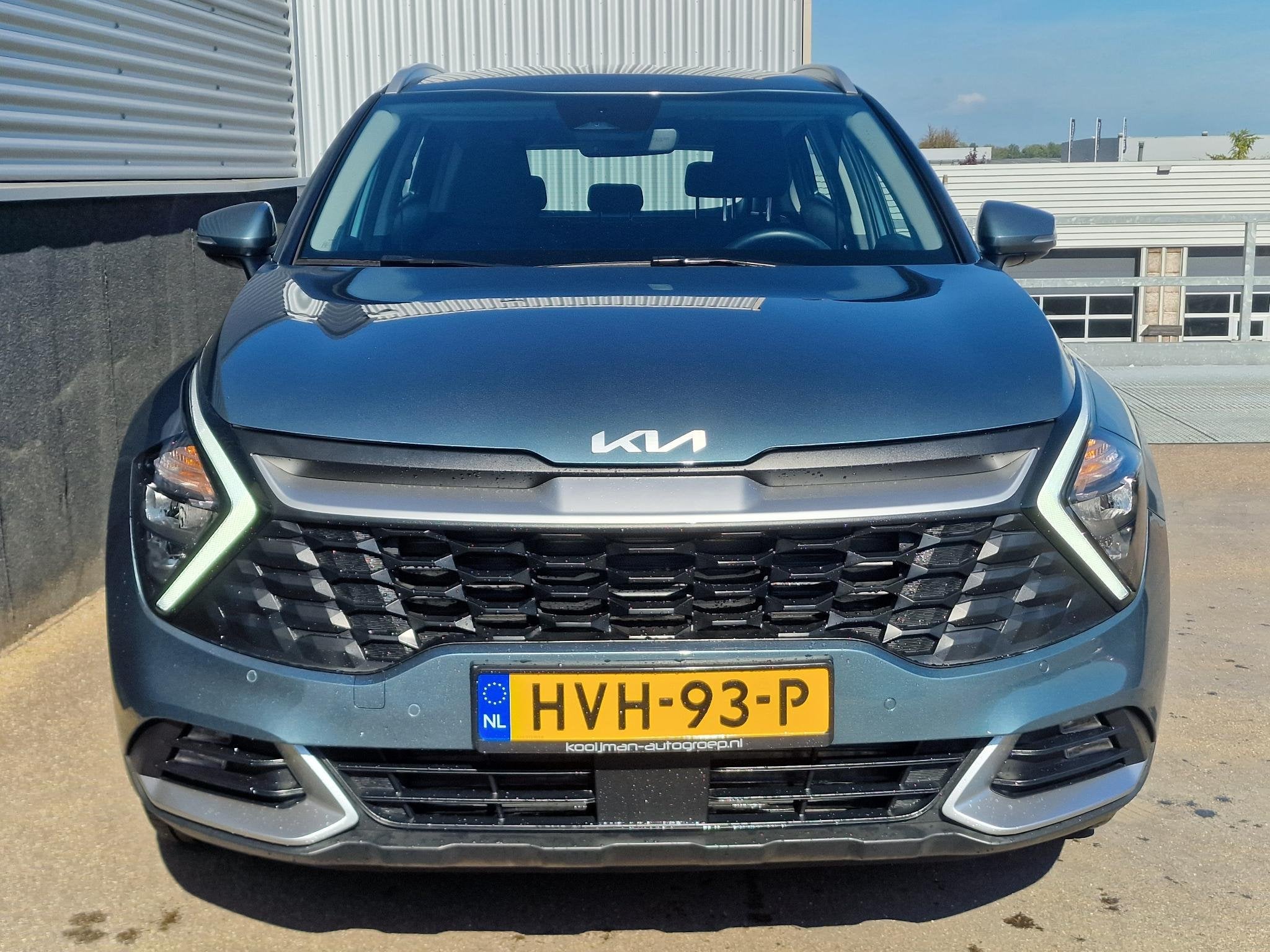 Kia Sportage 1.6 T-GDi MHEV DynamicLine Automaat, Trekhaak,, Auto's, Stof, Gebruikt, Euro 6, 4 cilinders