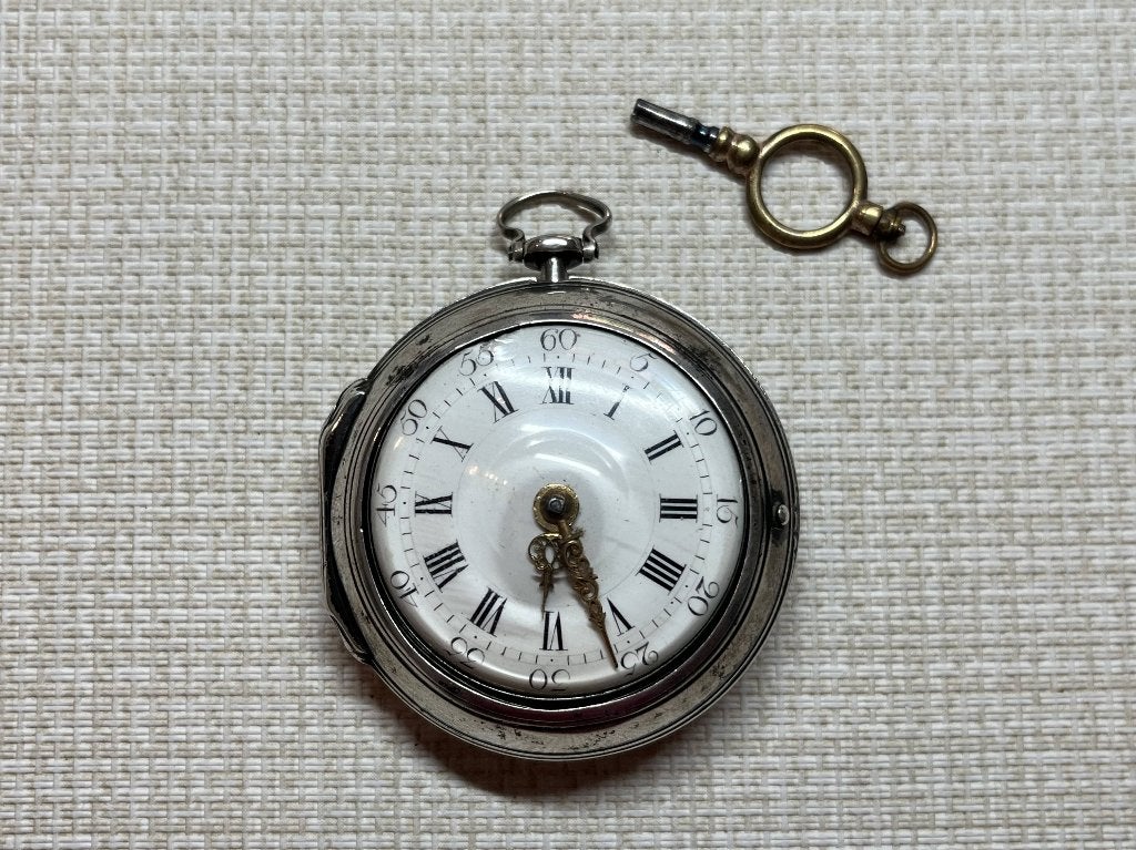 Fusee pocket watch William Stone London 1779, Antiek en Kunst, Ophalen of Verzenden