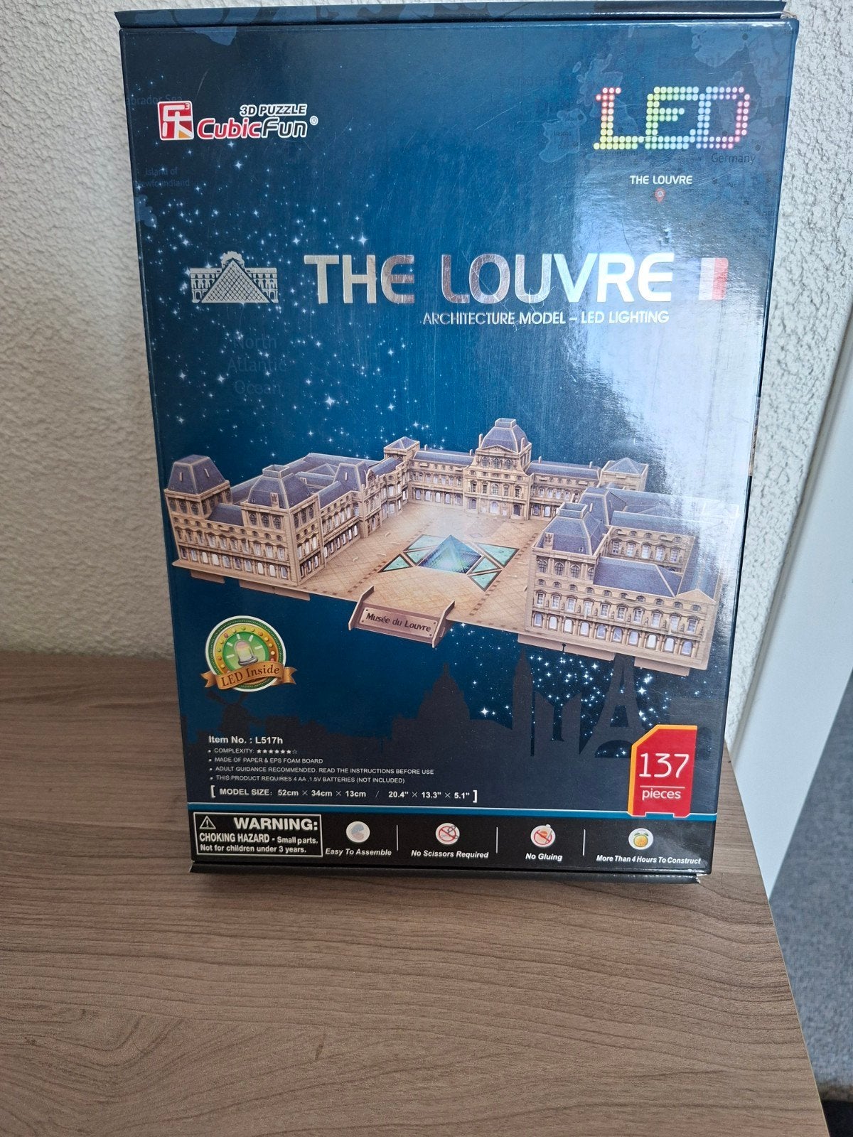 3d puzzel met led, Ophalen of Verzenden, Nieuw