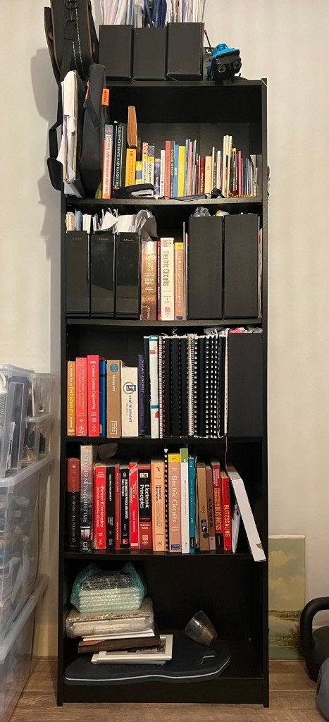 IKEA BILLY Boekenkast – Zwart – 80 cm breed, Ophalen, Met plank(en), Gebruikt, 200 cm of meer